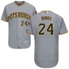 Men's Barry Bonds Pittsburgh Pirates Grey Flexbase Jersey