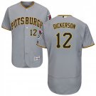 Men's Corey Dickerson Pittsburgh Pirates Gray Flex Base Road Jersey