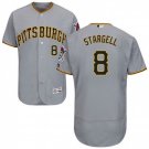 Men's Willie Stargell Pittsburgh Pirates Grey Flexbase Jersey