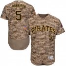 Men's Josh Harrison Pittsburgh Pirates Camo Flexbase Jersey