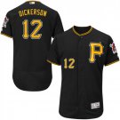 Men's Corey Dickerson Pittsburgh Pirates Black Flex Base Jersey