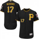 Men's Austin Meadows Pittsburgh Pirates Black Flex Base Jersey