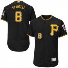 Men's Willie Stargell Pittsburgh Pirates Black Flexbase Jersey
