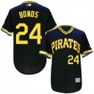 Men Barry Bonds Pittsburgh Pirates Black Cooperstown Jersey