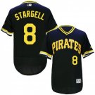 Men's Willie Stargell Pittsburgh Pirates Black Cooperstown Jersey