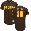 Men's Tony Gwynn San Diego Padres Brown Cool Base Jersey