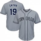 Men's Tony Gwynn San Diego Padres Grey Road Cool Base Jersey