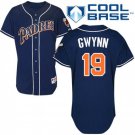 Men's Tony Gwynn San Diego Padres Navy Blue 1998 Turn Back Jersey
