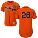 Men's Buster Posey San Francisco Giants Orange Flexbase Jersey