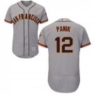 Men's Joe Panik San Francisco Giants Grey Flexbase Jersey