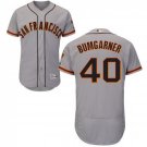 Men's Madison Bumgarner San Francisco Giants Grey Flexbase Jersey