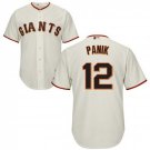 Men's Joe Panik San Francisco Giants Cream Home Cool Base Jersey
