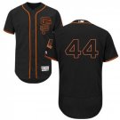 Men's Willie McCovey San Francisco Giants Black Flexbase Jersey