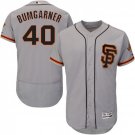 Men's Madison Bumgarner San Francisco Giants Gray Flexbase Jersey