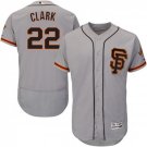 Men's Will Clark San Francisco Giants Gray Flexbase Jersey