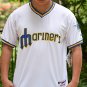 Men's Nelson Cruz Seattle Mariners White Flexbase Cooperstown Jersey