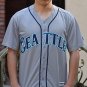 Men's James Paxton Seattle Mariners Gray Road Flex Base Jersey