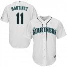 Men's Edgar Martinez Seattle Mariners White Cool Base Home Jersey