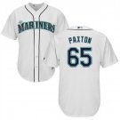Men's James Paxton Seattle Mariners White Cool Base Jersey
