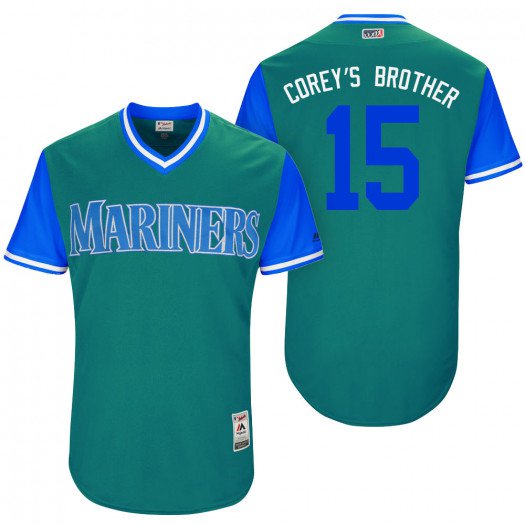 Men Kyle Seager Seattle Mariners 'Corey's Brother' 2017 Weekend Jersey