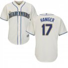 Men's Mitch Haniger Seattle Mariners Cream Cool Base Jersey