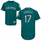 Men's Mitch Haniger Seattle Mariners Green Flex Base Jersey