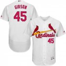 Men's Bob Gibson St. Louis Cardinals White Flexbase Jersey