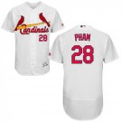Men's Tommy Pham St. Louis Cardinals White Flex Base Home Jersey