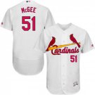 Men's Willie McGee St. Louis Cardinals White Flexbase Jersey