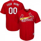 Men's Custom St. Louis Cardinals Red Cool Base Jersey