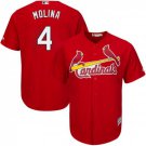 Men's Yadier Molina St. Louis Cardinals Red Cool Base Jersey