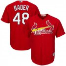 Men's Harrison Bader St. Louis Cardinals Scarlet Cool Base Jersey