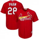 Men's Tommy Pham St. Louis Cardinals Scarlet Cool Base Jersey