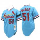 Men's Willie McGee St. Louis Cardinals Blue Throwback Jersey