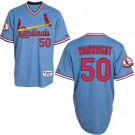 Men's Adam Wainwright St. Louis Cardinals Blue 1982 Turn Back Jersey