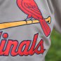 Men's Custom St. Louis Cardinals Grey Flexbase Jersey