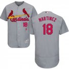 Men's Carlos Martinez St. Louis Cardinals Grey Flexbase Jersey