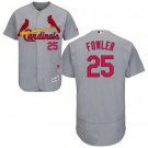 Men's Dexter Fowler St. Louis Cardinals Grey Flexbase Jersey