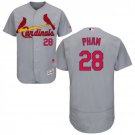 Men's Tommy Pham St. Louis Cardinals Gray Flex Base Road Jersey