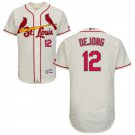 Men's Paul DeJong St. Louis Cardinals Cream Flex Base Jersey