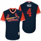 Men Yadier Molina St. Louis Cardinals Navy 'Yadi' 2017 Weekend Jersey