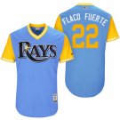 Chris Archer Tampa Bay Rays Blue 'Flaco Fuerte Light' Weekend Jersey