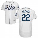 Men's Chris Archer Tampa Bay Rays White Home Flexbase Jersey