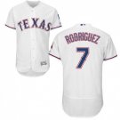 Men's Ivan Rodriguez Texas Rangers White Flexbase Jersey