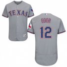 Men's Rougned Odor Texas Rangers Grey Flexbase Jersey