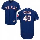 Men's Bartolo Colon Texas Rangers Royal Flex Base Jersey