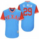 Adrian Beltre Texas Rangers Blue 'El Koja Light' 2017 Weekend Jersey