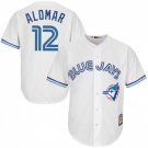 Men's Roberto Alomar Toronto Blue Jays White Cooperstown Jersey