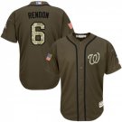 Men Anthony Rendon Washington Nationals Green Salute to Service Jersey