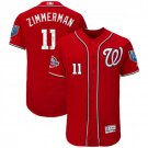 Men Ryan Zimmerman Washington Nationals Red2018 Spring Training Jersey